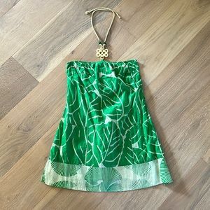 Diane von Furstenberg leaf print top. Worn once!